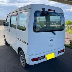 農作業　キャンピングカーに？　車中泊用に　ハイゼットバン　ハイゼットカーゴ　5MT　車検R7.11までの画像