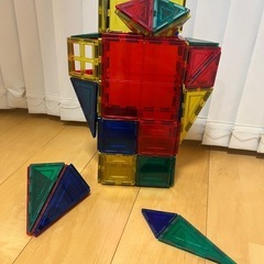 マグネットブロックセット 磁石 知育玩具の画像