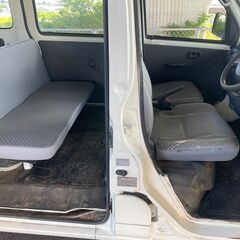 農作業　キャンピングカーに？　車中泊用に　ハイゼットバン　ハイゼットカーゴ　5MT　車検R7.11までの画像