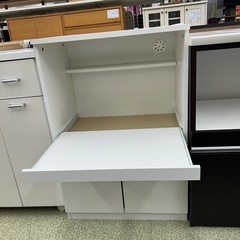 リユースのサカイ東金店 NITORI レンジ台 白 TJ13197の画像