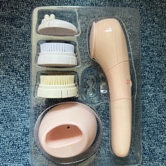 自宅エステ　美肌ソニック ソフトピンク 音波振動式洗顔ブラシの画像