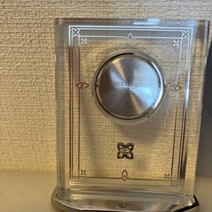 ミキモトパール付き置き時計の画像
