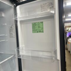 冷蔵庫　No.3991　ブラック　ハイセンス　2023年製　124L　HR-K12HB　【リサイクルショップどりーむ荒田店】の画像