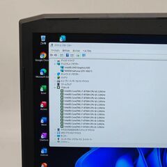 グラボ GTX1050Ti バッテリー◎ フルHD 15.6 ツクモ ゲーミング ノートPC G-GEAR N1565J-710/T2 Core i7-8750H windows11 home 32GB SSD512GB  カメラあり オフィス (B984)の画像