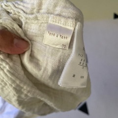 70サイズ　ロンパース3点の画像