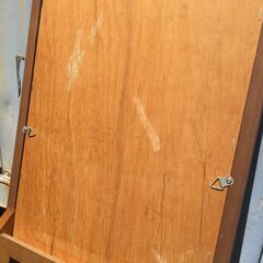 JM20048S)スタンドミラー 幅：約33cm 高さ：約150cm 奥行：約62cm　中古品【取りに来られる方限定】の画像