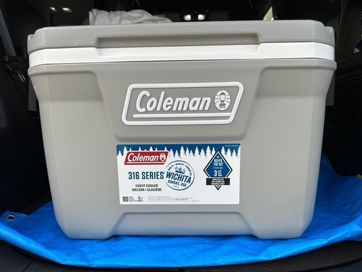値下げ！郵送可！コールマン　316シリーズ　クーラーボックス　49.2リットル