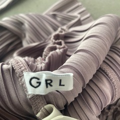 GRLプリーツパンツの画像