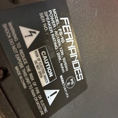 ギターアンプ　フェルナンデスの画像
