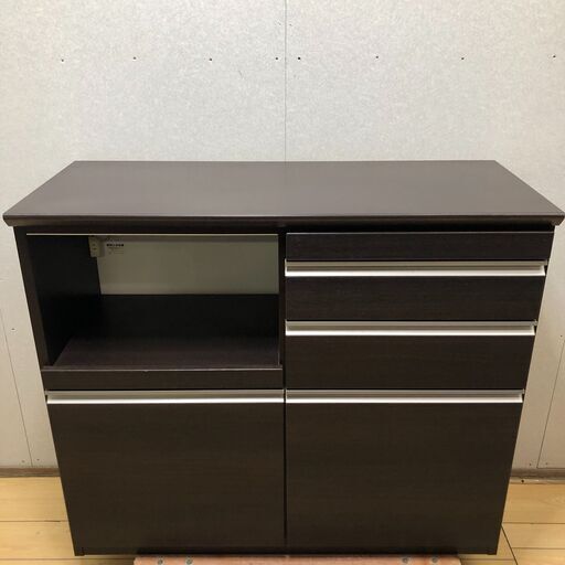 送料無料　カウンター レンジ台 収納棚 食器棚 引出　250710-3 送料無料カウンター レンジ台 収納棚 食器棚 引出250710-3