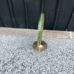 【レトロ調 卓上ミラー（両面・拡大鏡付き）お譲りします】の画像