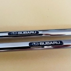 🌈スバル⭐️純正ナンバーフレーム⭐️前後2枚セット⭐️SUBARUの画像