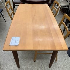 リユースのサカイ東金店 ダイニングテーブルセット 椅子4脚 TJ13204の画像