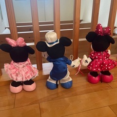 ミッキー＆ミニー　ぬいぐるみセットの画像