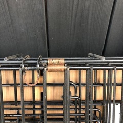【中古】犬用ペットケージ  折りたたみ式　の画像