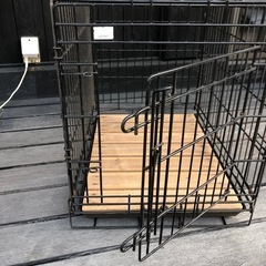 【中古】犬用ペットケージ  折りたたみ式　の画像