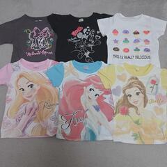 【No.321】子供服 女の子 100サイズ 36点セット Tシャツ ズボン 肌着 ディズニー プリンセス アンパンマン サンリオ アナ雪 シナモロール マイメロ おさるのジョージ の画像