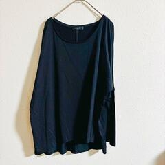 MICHEL KLEIN ミッシェルクラン カットソー レディース 黒 無地の画像