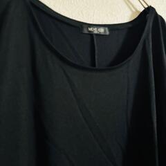 MICHEL KLEIN ミッシェルクラン カットソー レディース 黒 無地の画像