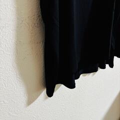 MICHEL KLEIN ミッシェルクラン カットソー レディース 黒 無地の画像