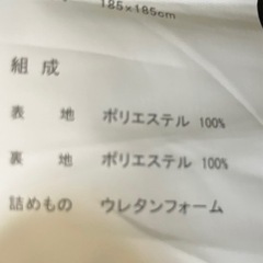 合　夏用センターラグの画像