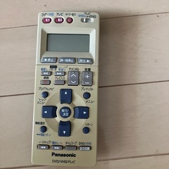 ジャンク扱い！VHSDVDプレーヤーの画像