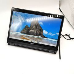 タッチパネル フルHD 12.5 富士通 2in1 タブレットPC LIFEBOOK P727/R