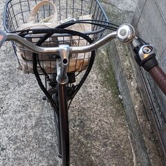 【電動アシスト自転車】21Technology DA263（チョコレートブラウン）引っ越しのためお譲りします！の画像