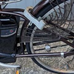 【電動アシスト自転車】21Technology DA263（チョコレートブラウン）引っ越しのためお譲りします！の画像