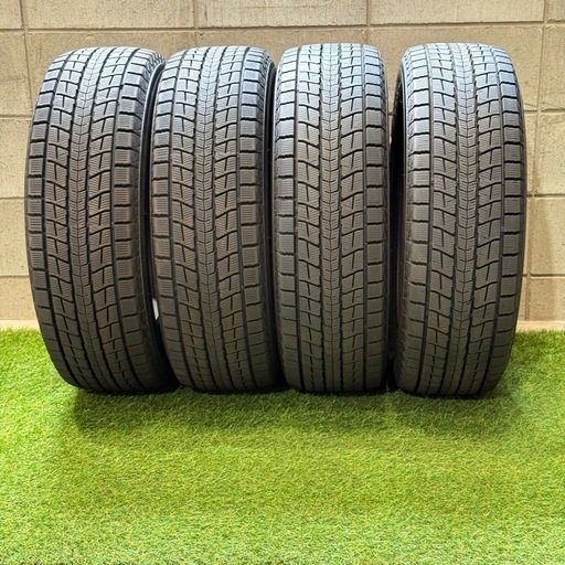 【美品】ハリアー　RAV4  225/65R17 02Q 4本交換工賃込み　ダンロップ　SJ8