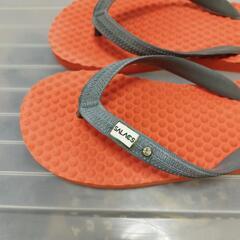 【美品】ビーチサンダル　オレンジの画像