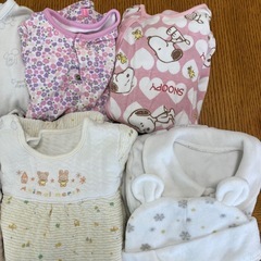【8点まとめ売り】50〜60cm 冬生まれ女の子の画像