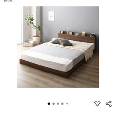 2 Semi Double Bed with Gel infused Memory foam mattressの画像