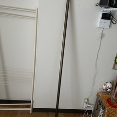 伸縮物干し竿＆壁掛けフック