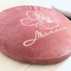 【受付中❗️】 Disney★ミッキー&ミニーの円形クッション★3個セット★ いつでもお渡し可能です⭕️の画像