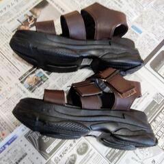厚底コンフォートサンダル　Lサイズの画像