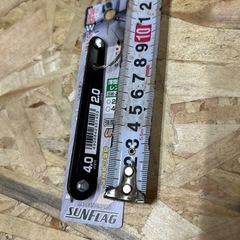残りわずか❗️ 未使用　薄型W6角レンチ②の画像