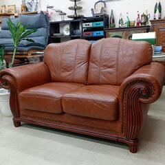 ??italy製??本革ソファー☆綺麗☆