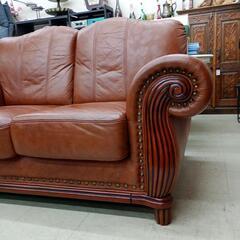 ??italy製??本革ソファー☆綺麗☆