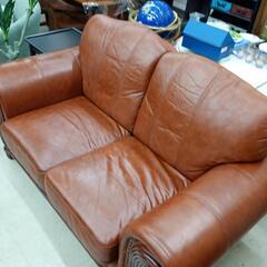 ??italy製??本革ソファー☆綺麗☆