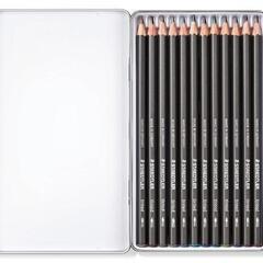 ステッドラー 色鉛筆 カラーグラファイト 水彩 12色セット 新品の画像
