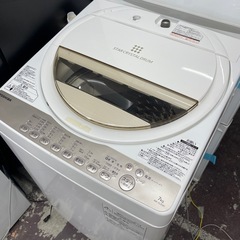 k11【TOSHIBA 洗濯機】7kg AW-7G3(W)の画像