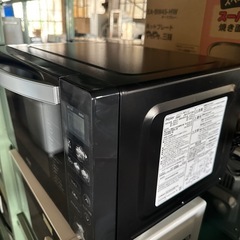 美品 Haier JM-FH18H 2022年製 電子レンジ シンプル おすすめ！の画像
