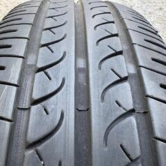 タ1 スズキ純正 AZワゴン 4.5J-14 100-4H +45 ハブ径54 BluEarth165/55R14 ワゴンRの画像