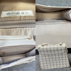 毎日値下げ中★majesticlegon マジェスティックレゴン ＆ノーブランドバッグ オケージョン パーティーにも！の画像