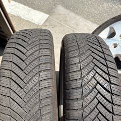 スズキ純正14インチ23年オールシーズンタイヤ　155/65R14 4本セットの画像