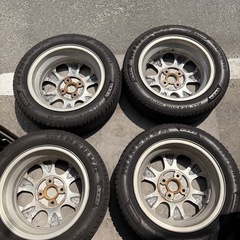 スズキ純正14インチ23年オールシーズンタイヤ　155/65R14 4本セットの画像