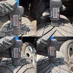 スズキ純正14インチ23年オールシーズンタイヤ　155/65R14 4本セットの画像