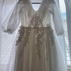 前撮り ウェディングドレス ドレス 結婚式 の画像