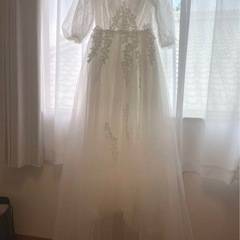 前撮り ウェディングドレス ドレス 結婚式 の画像